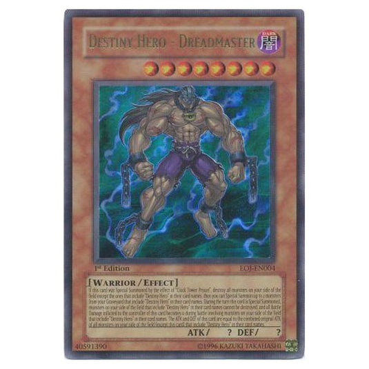 Yu-Gi-Oh! - Enemy of Justice - Destiny HERO - Dreadmaster (Ultra Rare) EOJ-EN004