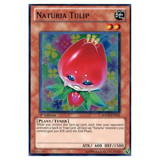 Yu-Gi-Oh! - Hidden Arsenal 3 - Naturia Tulip (Super Rare) HA03-EN013
