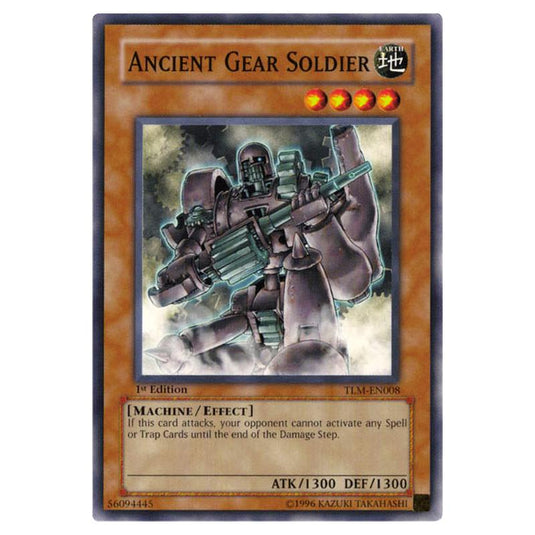 Yu-Gi-Oh! - The Lost Millennium - Ancient Gear Soldier (Common) TLM-EN008