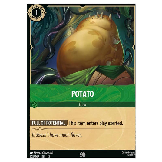 Lorcana - Attack of the Vine! - Potato (Common) - 105/207