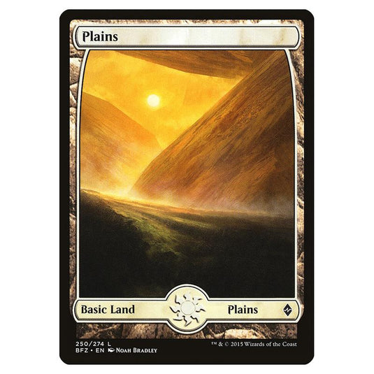 Magic The Gathering - Battle For Zendikar - Plains - 250/274