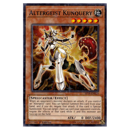 Yu-Gi-Oh! - Star Pack VRAINS - Altergeist Kunquery (Starfoil) SP18-EN029