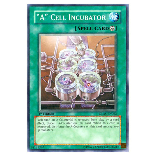Yu-Gi-Oh! - Gladiator\'s Assault - \"A\" Cell Incubator (Common) GLAS-EN062
