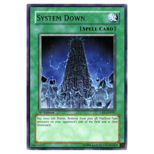 Yu-Gi-Oh! - Cybernetic Revolution - System Down (Rare) CRV-EN041