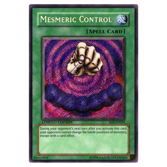 Yu-Gi-Oh! - Shadow of Infinity - Special Edition - Mesmeric Control (Secret Rare) SOI-ENSE4