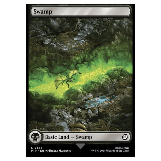 Magic The Gathering - Universes Beyond - Fallout - Swamp - 0322