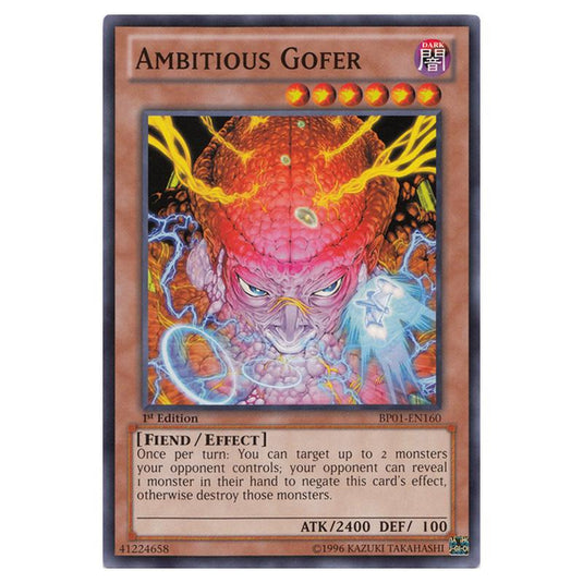 Yu-Gi-Oh! - Battle Pack - Epic Dawn - Ambitious Gofer (Common) BP01-EN160