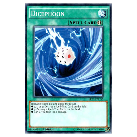 Yu-Gi-Oh! - Emperor of Darkness Structure Deck - Dicephoon (Common) SR01-EN032