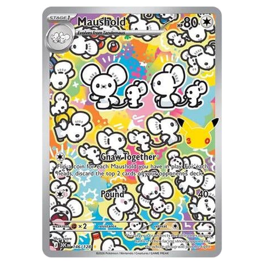 Pokemon - 30th Celebration - Maushold - 146/128