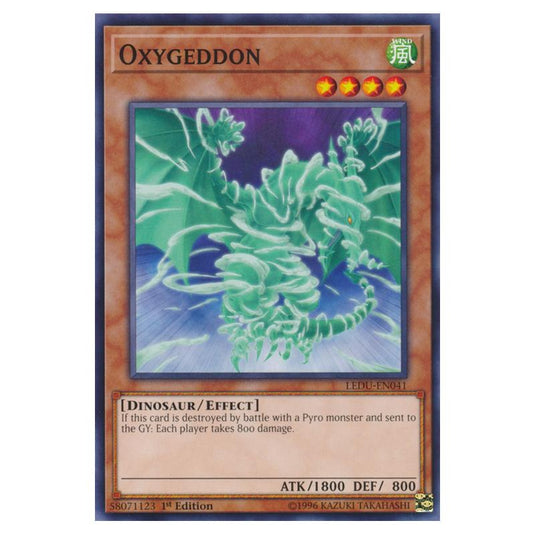 Yu-Gi-Oh! - Legendary Duelists - Oxygeddon (Common) LEDU-EN041