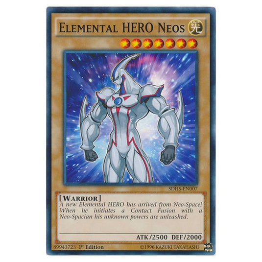 Yu-Gi-Oh! - HERO Strike Structure Deck - Elemental HERO Neos (Common) SDHS-EN007