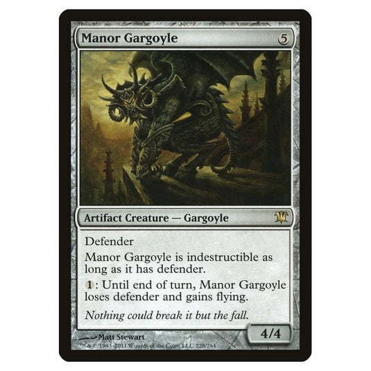Magic the Gathering - Innistrad - Manor Gargoyle - 228/264