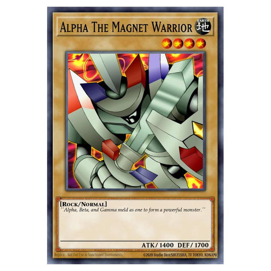 Yu-Gi-Oh! - Yugi's Legendary Decks - Alpha The Magnet Warrior (Common) YGLD-ENB11