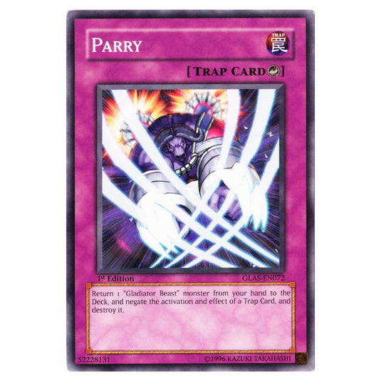 Yu-Gi-Oh! - Gladiator\'s Assault - Parry (Common) GLAS-EN072