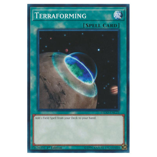 Yu-Gi-Oh! - Legendary Dragon Decks - Terraforming (Common) LEDD-ENC21