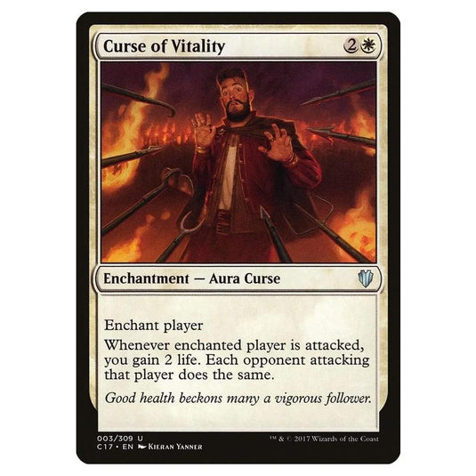 Magic The Gathering - Commander 2017 - Curse of Vitality - 003/309