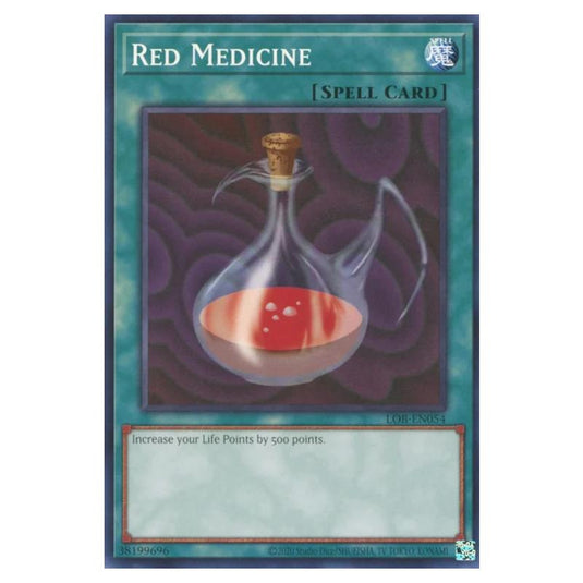 Yu-Gi-Oh! - Legend of Blue Eyes White Dragon (25th Anniversary Edition) - Red Medicine (Common) - LOB25-EN054