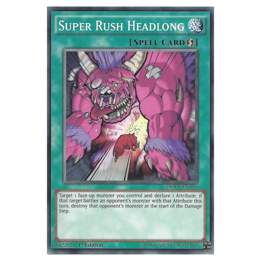 Yu-Gi-Oh! - Dimension of Chaos - Super Rush Headlong (Short Print) DOCS-EN066
