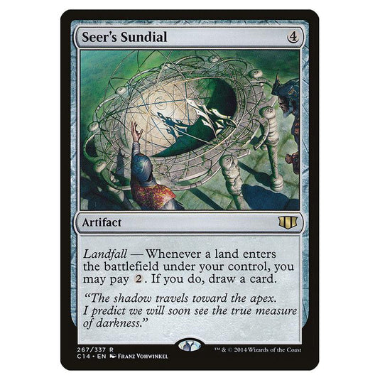 Magic The Gathering - Commander 2014 - Seer\\'s Sundial - 267
