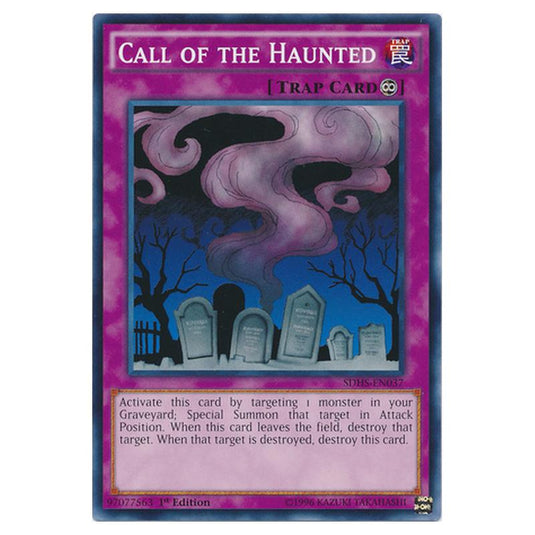 Yu-Gi-Oh! - HERO Strike Structure Deck - Call of the Haunted (Common) SDHS-EN037