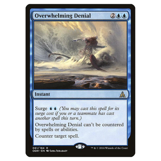 Magic the Gathering - Oath of the Gatewatch - Overwhelming Denial - 61/184