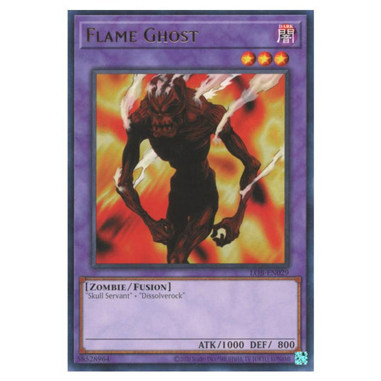 Yu-Gi-Oh! - Legend of Blue Eyes White Dragon (25th Anniversary Edition) - Flame Ghost (Rare) - LOB25-EN029