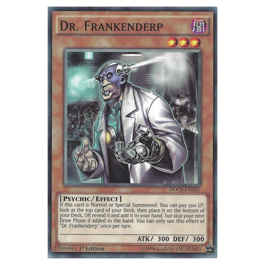 Yu-Gi-Oh! - Dimension of Chaos - Dr. Frankenderp (Short Print) DOCS-EN041