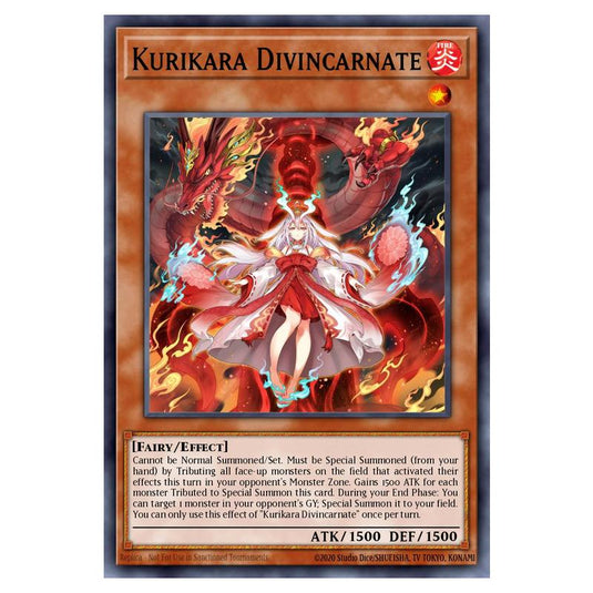 Yu-Gi-Oh! - OTS Tournament Pack 23 - Kurikara Divincarnate (Ultimate Rare) OP23-EN001