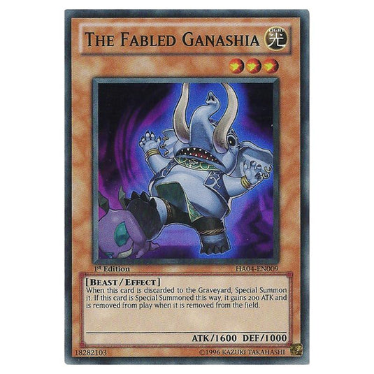 Yu-Gi-Oh! - Hidden Arsenal 4 - Trishula's Triumph - The Fabled Ganashia (Super Rare) HA04-EN009