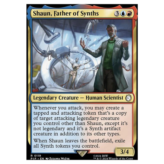 Magic The Gathering - Universes Beyond - Fallout - Shaun, Father of Synths - 0119