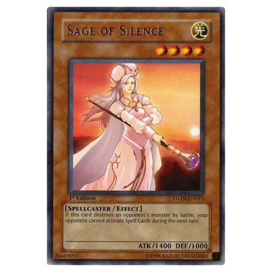Yu-Gi-Oh! - Strike of Neos - Sage of Silence (Rare) STON-EN015