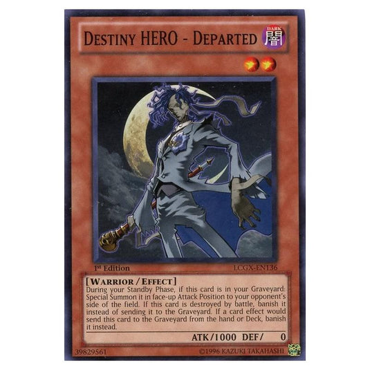 Yu-Gi-Oh! - Legendary Collection 2 - The Duel Academy Years Mega Pack - Destiny HERO - Departed (Common) LCGX-EN136