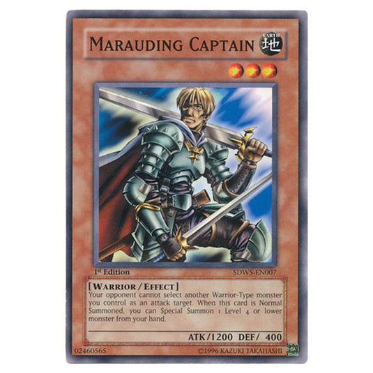 Yu-Gi-Oh! - Warriors' Strike Structure Deck - Marauding Captain (Common) SDWS-EN007