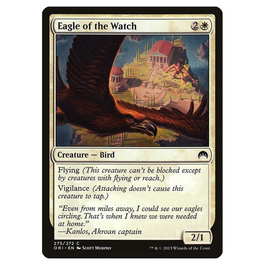 Magic The Gathering - Magic Origins - Eagle Of The Watch - 275/272
