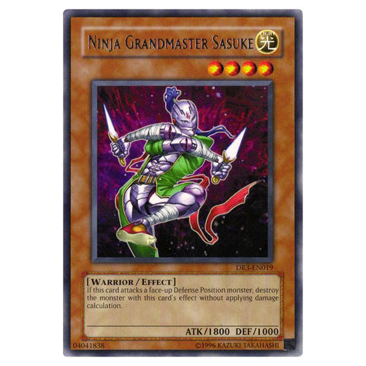 Yu-Gi-Oh! - Dark Revelation Volume 3 - Ninja Grandmaster Sasuke (Rare) DR3-EN019