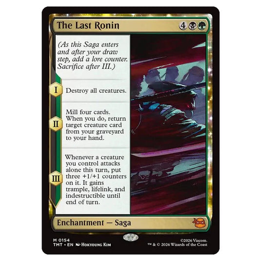 Magic The Gathering - Teenage Mutant Ninja Turtles - The Last Ronin - 0154
