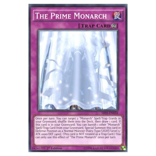 Yu-Gi-Oh! - Emperor of Darkness Structure Deck - The Prime Monarch (Common) SR01-EN034