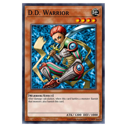 Yu-Gi-Oh! - Warriors' Strike Structure Deck - D.D. Warrior (Common) SD Yu-Gi-Oh! - Warriors' Strike Structure Deck - D.D. Warrior (Common) SD