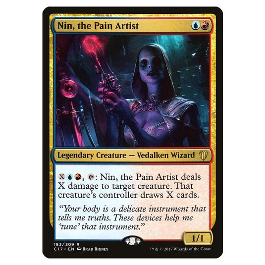 Magic The Gathering - Commander 2017 - Nin, the Pain Artist - 183/309