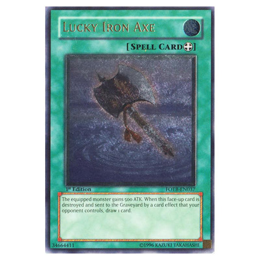 Yu-Gi-Oh! - Force of the Breaker - Lucky Iron Axe (Ultimate Rare) FOTB-EN037
