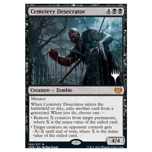 Magic The Gathering - Innistrad: Crimson Vow Promos - Cemetery Desecrator - 100/277