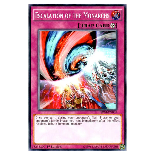 Yu-Gi-Oh! - Emperor of Darkness Structure Deck - Escalation of the Monarchs (Common) SR01-EN036