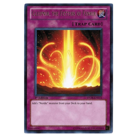 Yu-Gi-Oh! - Storm of Ragnarok - Gleipnir, the Fetters of Fenrir (Ultra Rare) STOR-EN073