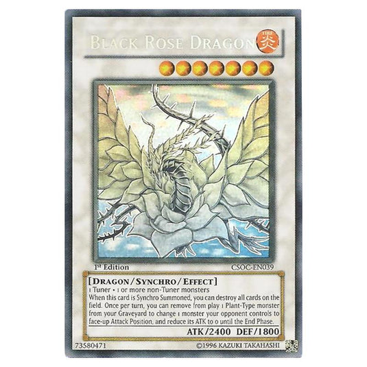 Yu-Gi-Oh! - Crossroads of Chaos - Black Rose Dragon (Ghost Rare) CSOC-EN039