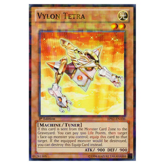 Yu-Gi-Oh! - Battle Pack 2 - War of the Giants - Vylon Tetra (Mosaic Rare) BP02-EN106