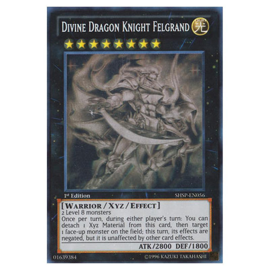 Yu-Gi-Oh! - Shadow Specters - Divine Dragon Knight Felgrand (Ghost Rare) SHSP-EN056