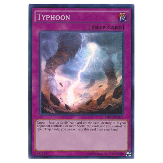 Yu-Gi-Oh! - OTS Tournament Pack 1 - Typhoon (Super Rare) OP01-EN013