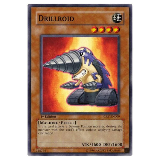 Yu-Gi-Oh! - Cybernetic Revolution - Drillroid (Common) CRV-EN009