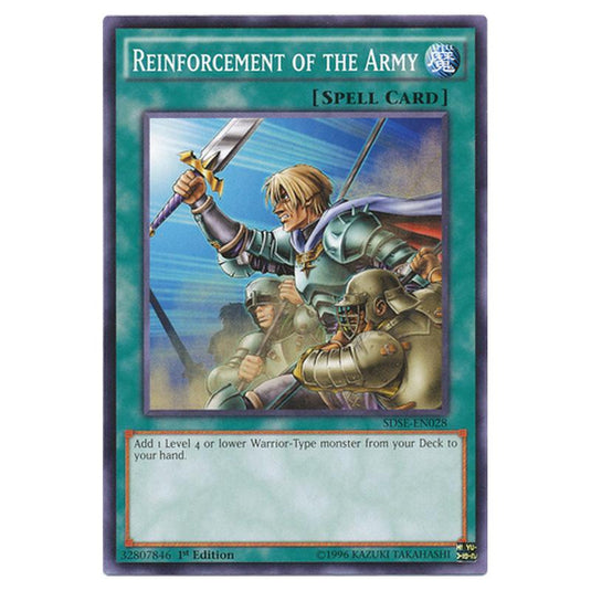Yu-Gi-Oh! - Synchron Extreme Structure Deck - Reinforcement of the Army (Common) SDSE-EN028
