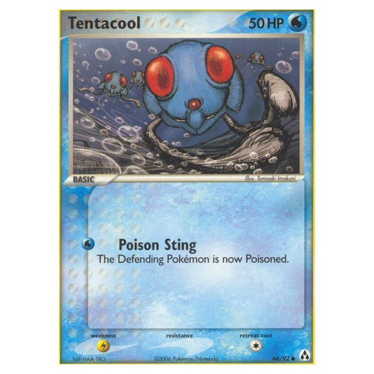 Pokemon - EX Legend Maker - Tentacool - 66/92